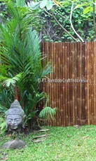 Bamboo Garden Fence Indonesia