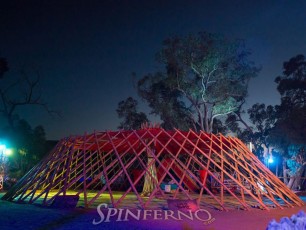Indonesian Bamboo Building Spinferno