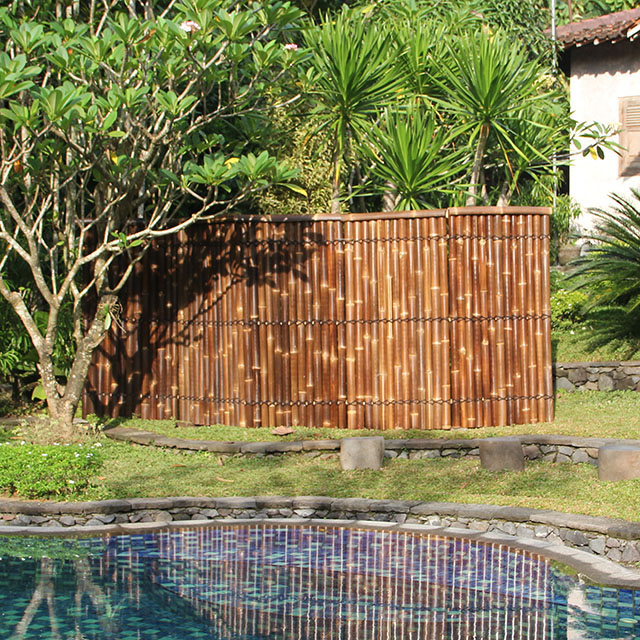 Bamboo Fence Yogyakarta